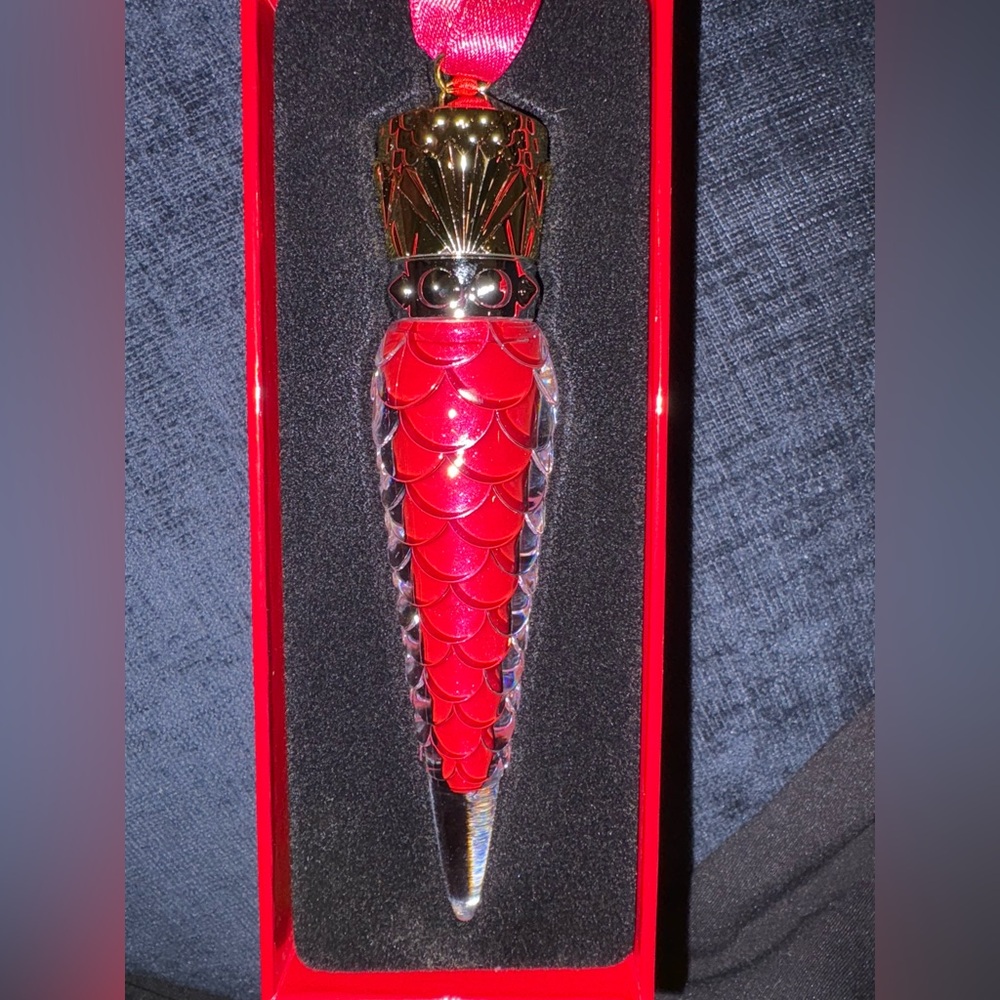 Christian Louboutin Iridescent Red Lip Gloss - New in Box
